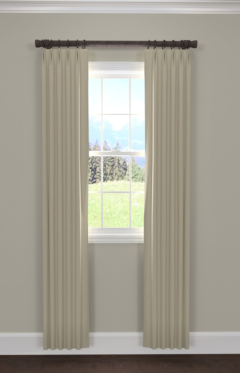 Fan 2-Prong Pleated Drapes