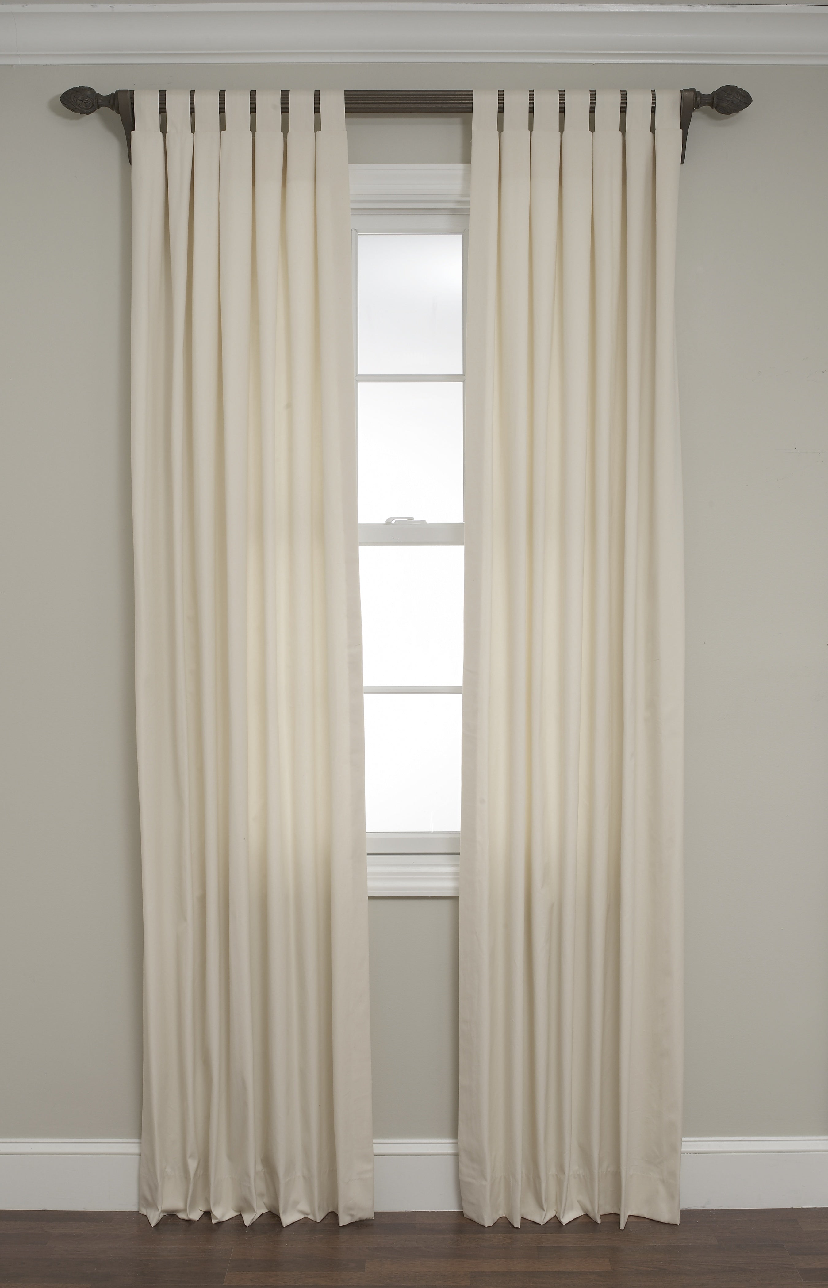 WindowTreatments:TieAndTabTopDrapes – Calico