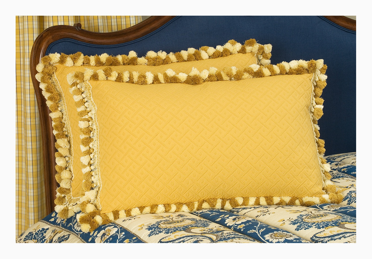 Pillow Sham with Welting or Trim