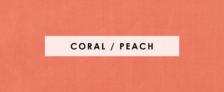 coral peach decorative fabric