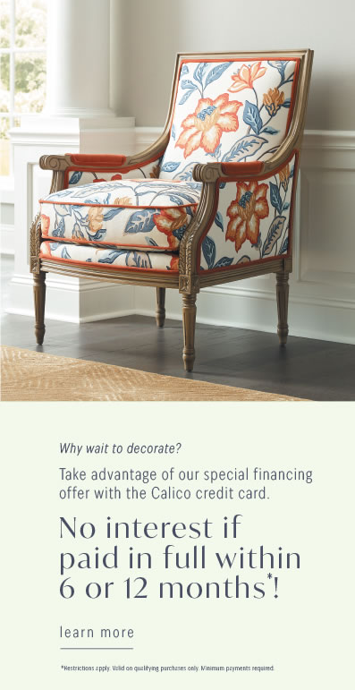 Calico has more than sixty interior design shops nationwide