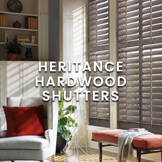 calico Hunter Douglas - Heritance Hardwood Shutters