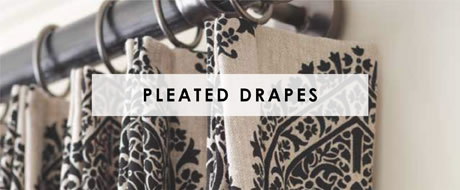 Pleated Drapes at Calico