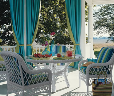 Outdoor fabric for chairs top
