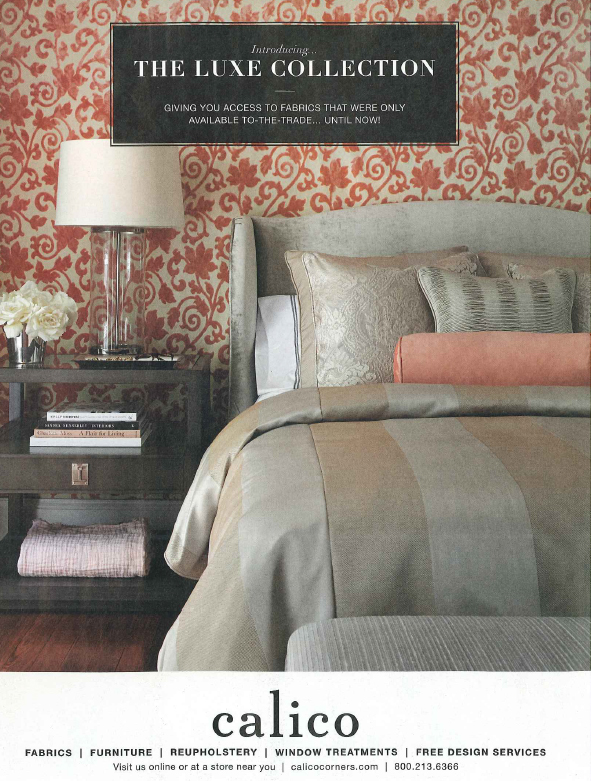 Calico - As seen in Traditional Home Magazine November 2015