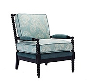 Nate Berkus Roca fabric in Onyx