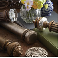 Window Hardware Rods Finials Rings Brackets