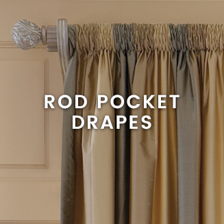 Rod Pocket Drapes at Calico