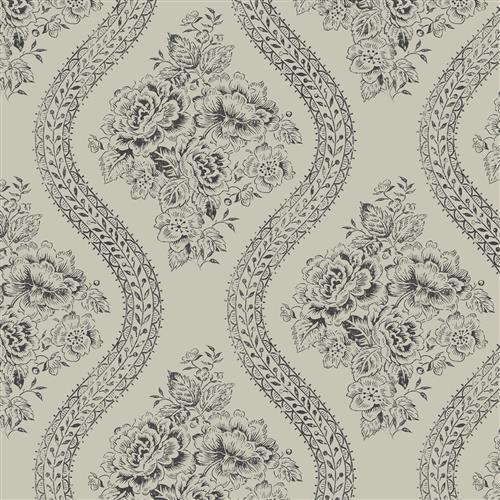 MH1599 - Magnolia Home Wallpaper - Coverlet Floral