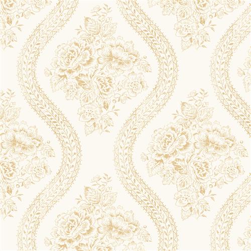 MH1602 - Magnolia Home Wallpaper - Coverlet Floral