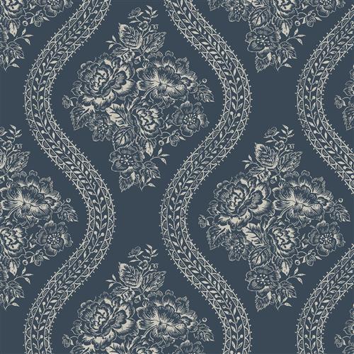 MH1603 - Magnolia Home Wallpaper - Coverlet Floral