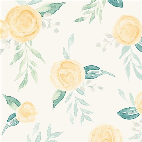 MK1127- Magnolia Home Wallpaper - Watercolor Roses