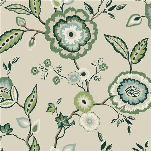 GO8233 - Greenhouse Wallpaper - Dahlia Bloom