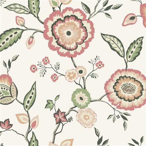 GO8235 - Greenhouse Wallpaper - Dahlia Bloom