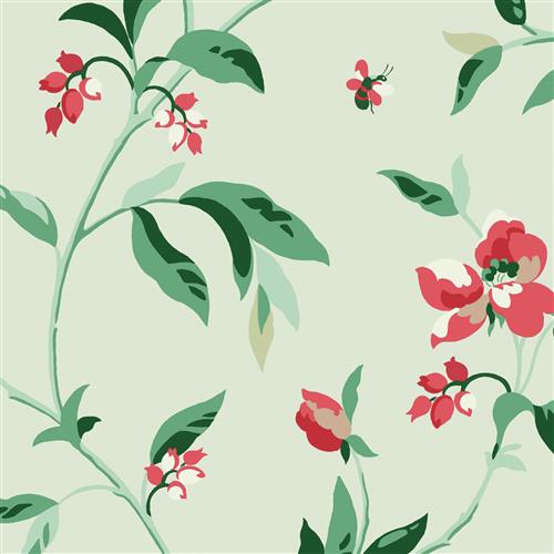 GO8284 - Greenhouse Wallpaper - Springtime