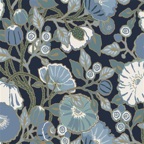 GO8312 - Greenhouse Wallpaper - Vincent Poppies