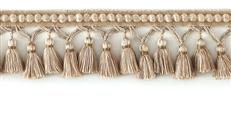 18 YARDS / LUXURY BELLEVUE 4 Two Tone Beaded Tassel Fringe Trim Gold –  Classic Modern Fabrics