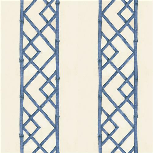 Sarah Richardson Latticely Ultramarine Fabric
