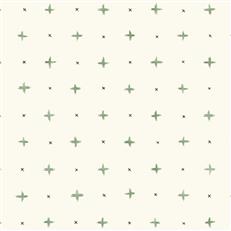 MK1102- Magnolia Home Wallpaper - Cross Stitch