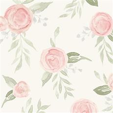 MK1128- Magnolia Home Wallpaper - Watercolor Roses