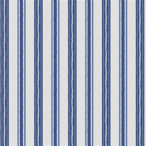 Antibes Stripe - Dana Gibson Crypton Home - Blue