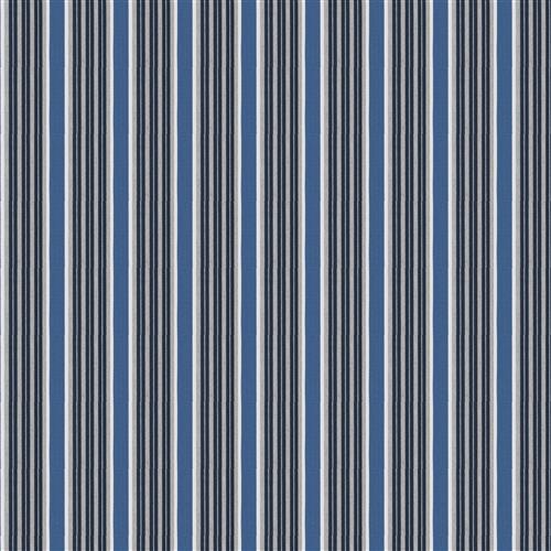 Espadrille Stripe - Dana Gibson Crypton Home - Blue