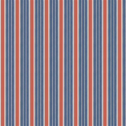 Espadrille Stripe - Dana Gibson Crypton Home - Coral