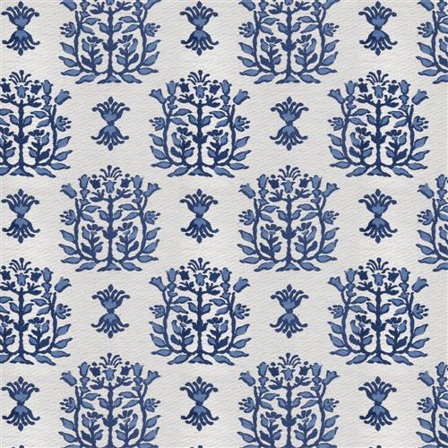 Jaipur Bouquet - Dana Gibson Crypton Home - Cobalt