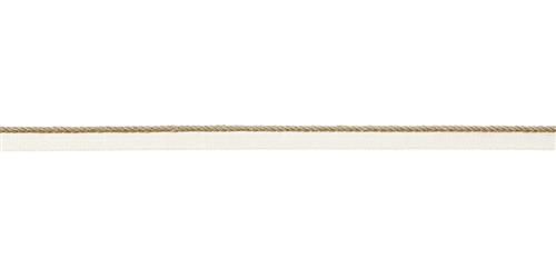 1/4" Cord With Lip  -  Mini - Parchment