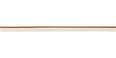 1/4" Cord With Lip  -  Mini - Persimmon