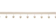 1 1/2" Ball Fringe  -  Beadier - Canvas