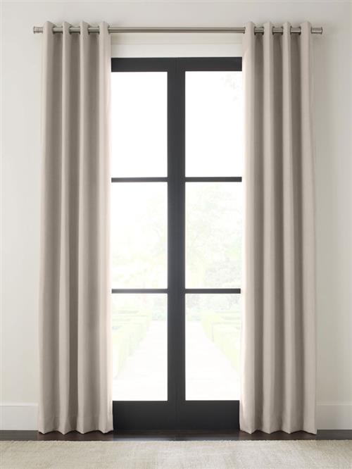 Drapery 96"L X 48"WBlack GrommetEmporioGrey EMPORIO/GREY
