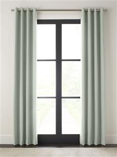 Drapery 96"L X 48"W-Matte Grommet-Wexford-Bermuda - Single Panel