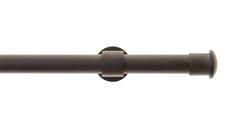 1" Metal Rod Set W/End Cap-8 L-Iron IRON 233