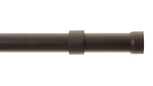 1.5" Metal Rod Set W/End Cap-4' L-Iron IRON 233