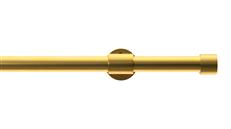 3/4" Rod Set W/End Cap-4 L-Matte Brass MATTE BRASS 102