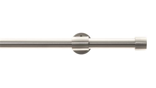 3/4" Rod Set W/End Cap-8' L-Nickel NICKEL 101