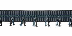 2 1/4" Tape With Tassel - Cando - Ink