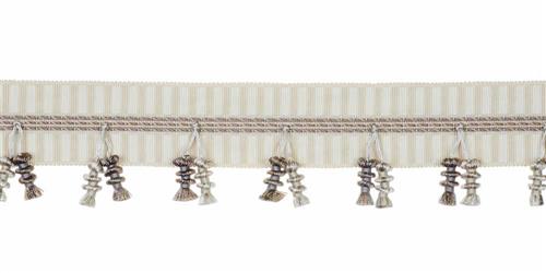 2 1/4" Tape With Tassel - Cando - Platinum