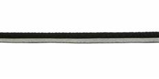 3/8" Cord With Lip - Milnor - Black