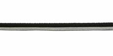 3/8" Cord With Lip - Milnor - Black