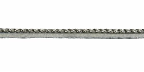 3/8" Cord With Lip - Milnor - Pewter