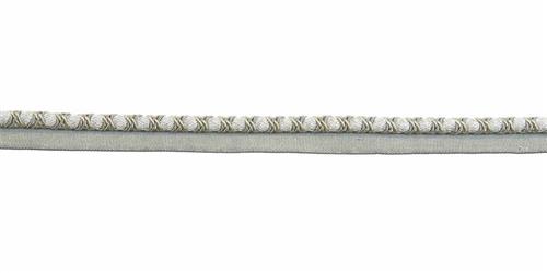 3/8" Cord With Lip - Milnor - Silver Pearl