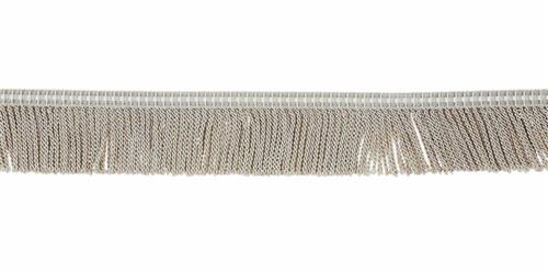 2 1/4" Bullion Fringe - Mott - Platinum