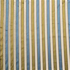 Regal Silk Stripe - Olive/Teal