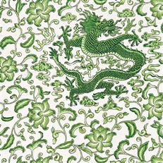 Chien Dragon - Scalamandre - Jade