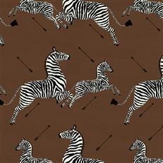 Zebras - Scalamandre - Safari Brown