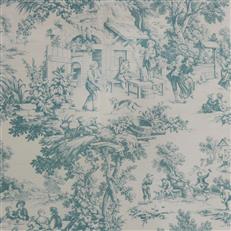 Dutton Toile - Aqua