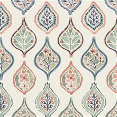 MN1853  - Mediterranean Wallpaper - Marketplace Motif
