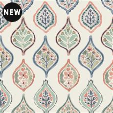 MN1853  - Mediterranean Wallpaper - Marketplace Motif